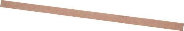Made in USA - 180 Grit Aluminum Oxide Rectangular Polishing Stone - Very Fine Grade, 1/4" Wide x 6" Long x 1/8" Thick - USA Tool & Supply