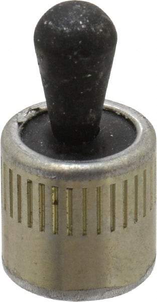 Vlier - 7/16" Body Diam, 0.45" Body Length, 0.2" Nose Diam, 0.4" Nose Length, Spring Locating Pin - 17 Lb Final End Force, Aluminum Body, Alloy Steel Nose - USA Tool & Supply