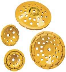 DeWALT - 4" Diam, Surface Grinding Wheel - Diamond, 15,000 Max RPM - USA Tool & Supply