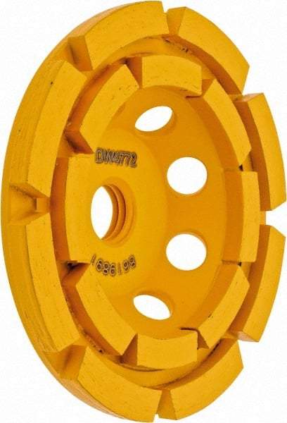 DeWALT - 4" Diam, Surface Grinding Wheel - Diamond, 15,000 Max RPM - USA Tool & Supply