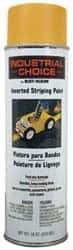 Rust-Oleum - 18 fl oz Yellow Striping Paint - 150' Coverage at 4" Wide, Solvent-Based Formula - USA Tool & Supply