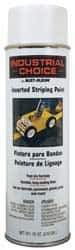 Rust-Oleum - 18 fl oz White Striping Paint - 150' Coverage at 4" Wide, Solvent-Based Formula - USA Tool & Supply