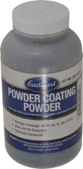 Made in USA - 8 oz Black Wrinkle Paint Powder Coating - Polyurethane, 10 Sq Ft Coverage - USA Tool & Supply