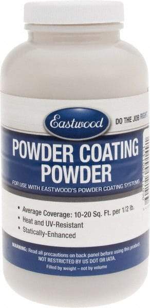 Made in USA - 8 oz Gold Paint Powder Coating - Polyurethane, 10 Sq Ft Coverage - USA Tool & Supply