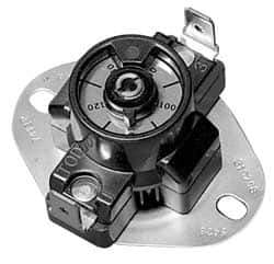 White-Rodgers - 210 to 250°F Cut In Temp, Open on Rise Switch Action, Snap Disc Control - 120/240 VAC, 72A at 120VAC, 60A at 240VAC Locked Rotor Amps, 25A at 120VAC, 25A at 240VAC Resistive Rating, Limit Control - USA Tool & Supply