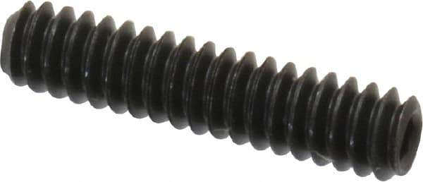 Value Collection - #4-40 UNC, 1/2" OAL, Cup Point Set Screw - Grade 8 Alloy Steel, 0.05" Key - USA Tool & Supply