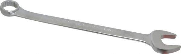 Blackhawk by Proto - 1-3/8" 12 Point Offset Combination Wrench - 15° Offset Angle, 18-1/2" OAL, Steel, Satin Finish - USA Tool & Supply