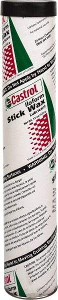 Castrol - Iloform Stick Wax, 15 oz Tube Cutting & Drawing Fluid - Wax - USA Tool & Supply