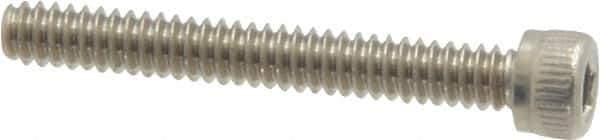 Value Collection - #4-40 UNC Hex Socket Drive, Socket Cap Screw - Grade 18-8 Stainless Steel, 7/8" Length Under Head - USA Tool & Supply