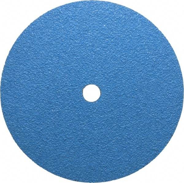 Norton - 9-1/8" Diam 7/8" Hole 24 Grit Fiber Disc - Very Coarse Grade, Zirconia Alumina, Series F826 - USA Tool & Supply