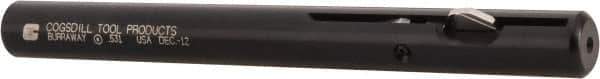 Cogsdill Tool - 17/32" Hole, No. 3-1/2 Blade, Type B Power Deburring Tool - One Piece, 5.5" OAL, 0.72" Pilot, 1.09" from Front of Tool to Back of Blade - USA Tool & Supply