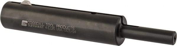Cogsdill Tool - 1-1/8" Hole, No. 110 Blade, Type C Power Deburring Tool - One Piece, 7" OAL, 1.19" Pilot - USA Tool & Supply