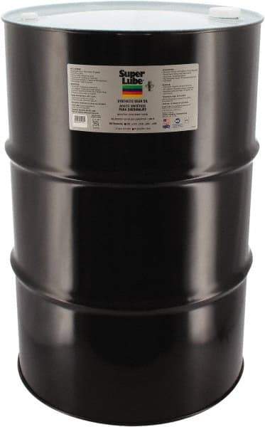 Synco Chemical - 55 Gal Drum, Synthetic Gear Oil - -45°F to 450°F, ISO 150 - USA Tool & Supply