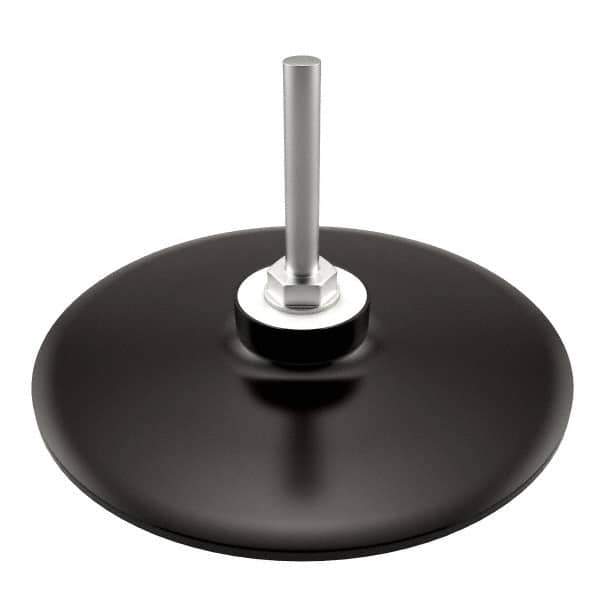 Norton - 4" Diam Quick-Change Type S Disc Backing Pad - 1/4" Shank Diam, Medium Density, 12,000 RPM, Speed-Lok TS Compatible - USA Tool & Supply