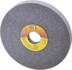 Norton - 7" Diam x 1-1/4" Hole x 3/4" Thick, H Hardness, 46 Grit Surface Grinding Wheel - Aluminum Oxide, Type 5, Coarse Grade, 3,600 Max RPM, Vitrified Bond, One-Side Recess - USA Tool & Supply