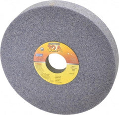Norton - 7" Diam x 1-1/4" Hole x 1" Thick, I Hardness, 46 Grit Surface Grinding Wheel - Aluminum Oxide, Type 5, Coarse Grade, 3,600 Max RPM, Vitrified Bond, One-Side Recess - USA Tool & Supply