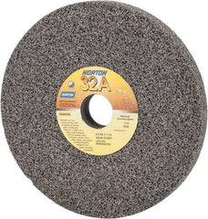 Norton - 8" Diam x 1-1/4" Hole x 3/4" Thick, G Hardness, 46 Grit Surface Grinding Wheel - Aluminum Oxide, Type 1, Coarse Grade, 3,105 Max RPM, Vitrified Bond, No Recess - USA Tool & Supply