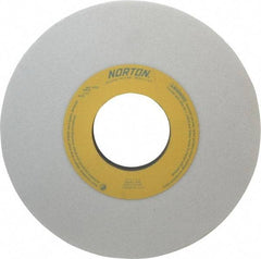 Norton - 10" Diam x 3" Hole x 1" Thick, I Hardness, 46 Grit Surface Grinding Wheel - Aluminum Oxide, Type 1, Coarse Grade, 2,485 Max RPM, Vitrified Bond, No Recess - USA Tool & Supply