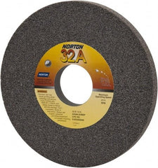 Norton - 12" Diam x 3" Hole x 1" Thick, G Hardness, 46 Grit Surface Grinding Wheel - Aluminum Oxide, Type 1, Coarse Grade, 2,070 Max RPM, Vitrified Bond, No Recess - USA Tool & Supply