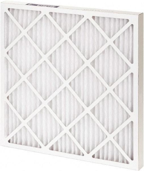 PRO-SOURCE - 10 x 10 x 1", MERV 8, 30 to 35% Efficiency, Wire-Backed Pleated Air Filter - USA Tool & Supply