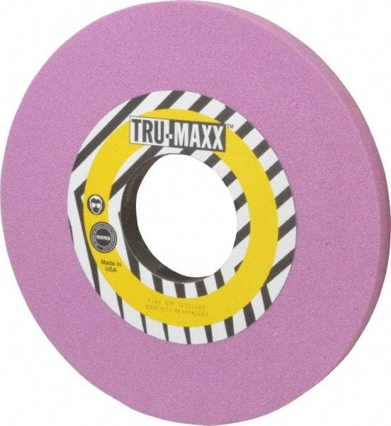Tru-Maxx - 10" Diam x 3" Hole x 3/4" Thick, K Hardness, 60 Grit Surface Grinding Wheel - Aluminum Oxide, Type 1, Medium Grade, 2,483 Max RPM, Vitrified Bond, No Recess - USA Tool & Supply
