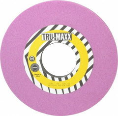 Tru-Maxx - 10" Diam x 3" Hole x 1/2" Thick, H Hardness, 46 Grit Surface Grinding Wheel - Aluminum Oxide, Type 1, Coarse Grade, 3,250 Max RPM, Vitrified Bond, No Recess - USA Tool & Supply