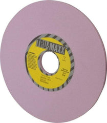 Tru-Maxx - 7" Diam x 1-1/4" Hole x 1/4" Thick, J Hardness, 120 Grit Surface Grinding Wheel - Aluminum Oxide, Type 1, Fine Grade, 3,600 Max RPM, Vitrified Bond, No Recess - USA Tool & Supply