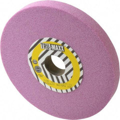 Tru-Maxx - 7" Diam x 1-1/4" Hole x 3/4" Thick, K Hardness, 46 Grit Surface Grinding Wheel - Aluminum Oxide, Type 1, Coarse Grade, 3,600 Max RPM, Vitrified Bond, No Recess - USA Tool & Supply