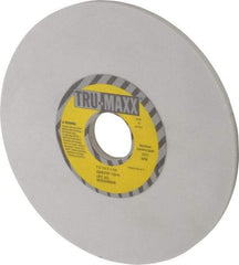 Tru-Maxx - 7" Diam x 1-1/4" Hole x 1/4" Thick, H Hardness, 120 Grit Surface Grinding Wheel - Aluminum Oxide, Type 1, Fine Grade, 3,600 Max RPM, Vitrified Bond, No Recess - USA Tool & Supply