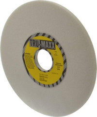 Tru-Maxx - 7" Diam x 1-1/4" Hole x 1/4" Thick, J Hardness, 60 Grit Surface Grinding Wheel - Aluminum Oxide, Type 1, Medium Grade, 3,600 Max RPM, Vitrified Bond, No Recess - USA Tool & Supply