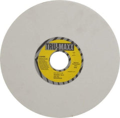 Tru-Maxx - 8" Diam x 1-1/4" Hole x 1/4" Thick, K Hardness, 100 Grit Surface Grinding Wheel - Aluminum Oxide, Type 1, Fine Grade, 3,600 Max RPM, Vitrified Bond, No Recess - USA Tool & Supply