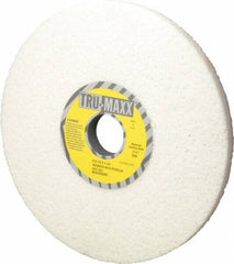 Tru-Maxx - 8" Diam x 1-1/4" Hole x 1/2" Thick, G Hardness, 46 Grit Surface Grinding Wheel - Aluminum Oxide, Type 1, Coarse Grade, 3,105 Max RPM, Vitrified Bond, No Recess - USA Tool & Supply