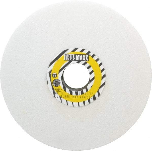 Tru-Maxx - 7" Diam x 1-1/4" Hole x 1" Thick, H Hardness, 46 Grit Surface Grinding Wheel - Aluminum Oxide, Type 5, Coarse Grade, 3,600 Max RPM, Vitrified Bond, One-Side Recess - USA Tool & Supply