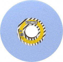 Tru-Maxx - 6" Diam x 1-1/4" Hole x 1/2" Thick, K Hardness, 60 Grit Surface Grinding Wheel - Ceramic, Type 1, Medium Grade, 5,410 Max RPM, Vitrified Bond, No Recess - USA Tool & Supply