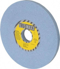 Tru-Maxx - 7" Diam x 1-1/4" Hole x 1/2" Thick, K Hardness, 60 Grit Surface Grinding Wheel - Ceramic, Type 1, Medium Grade, 3,600 Max RPM, Vitrified Bond, No Recess - USA Tool & Supply