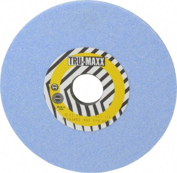 Tru-Maxx - 7" Diam x 1-1/4" Hole x 1/4" Thick, I Hardness, 46 Grit Surface Grinding Wheel - Ceramic, Type 1, Coarse Grade, 3,600 Max RPM, Vitrified Bond, No Recess - USA Tool & Supply