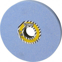 Tru-Maxx - 7" Diam x 1-1/4" Hole x 3/4" Thick, I Hardness, 46 Grit Surface Grinding Wheel - Ceramic, Type 1, Coarse Grade, 3,600 Max RPM, Vitrified Bond, No Recess - USA Tool & Supply