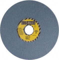 Tru-Maxx - 8" Diam x 1-1/4" Hole x 1/2" Thick, K Hardness, 46 Grit Surface Grinding Wheel - Ceramic, Type 1, Coarse Grade, 3,600 Max RPM, Vitrified Bond, No Recess - USA Tool & Supply