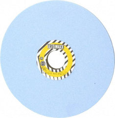 Tru-Maxx - 8" Diam x 1-1/4" Hole x 1/4" Thick, K Hardness, 80 Grit Surface Grinding Wheel - Ceramic, Type 1, Medium Grade, 3,600 Max RPM, Vitrified Bond, No Recess - USA Tool & Supply