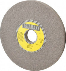 Tru-Maxx - 7" Diam x 1-1/4" Hole x 1/2" Thick, H Hardness, 60 Grit Surface Grinding Wheel - Aluminum Oxide, Type 1, Medium Grade, 3,600 Max RPM, Vitrified Bond, No Recess - USA Tool & Supply