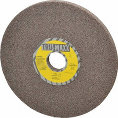 Tru-Maxx - 8" Diam x 1-1/4" Hole x 1/2" Thick, H Hardness, 46 Grit Surface Grinding Wheel - Aluminum Oxide, Type 1, Coarse Grade, 3,105 Max RPM, Vitrified Bond, No Recess - USA Tool & Supply