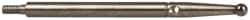 Compac - 2mm Ball Diam, Carbide, Ball Test Indicator Contact Point - 1.44" Contact Point Length, Use with Brown & Sharpe Dial Test Indicators - USA Tool & Supply