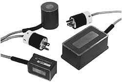 Mag-Mate - 2" Diam, 8 Watts, 150 Lb Max Magnetic Pull Electromagnet - 1/4-20 Thread, 120 AC Output Voltage - USA Tool & Supply