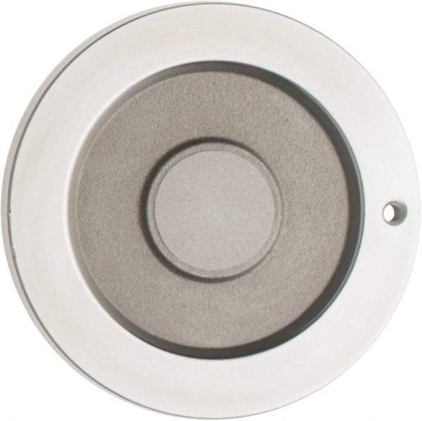 Value Collection - 4", 3 Spoke Straight Handwheel - 1.2" Hub, Aluminum, Chrome Plated Finish - USA Tool & Supply