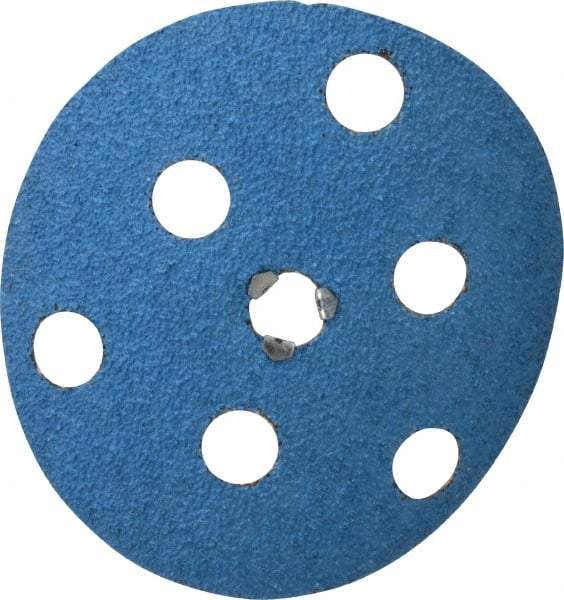 Norton - 7" Diam 24 Grit Fiber Disc - Very Coarse Grade, Zirconia Alumina, 8,600 Max RPM, Series F826 - USA Tool & Supply