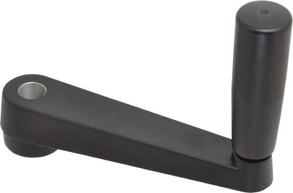 Value Collection - 32mm Hub Diam Crank Handle - 14mm Round Bore, 22" High - USA Tool & Supply