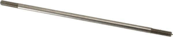 Made in USA - 8" Long, 1/4-20 Thread, Float Valve Rod - Stainless Steel, 1/2" Thread Length - USA Tool & Supply