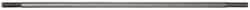 Made in USA - 10" Long, 1/4-20 Thread, Float Valve Rod - Stainless Steel, 1/2" Thread Length - USA Tool & Supply