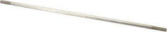 Made in USA - 12" Long, 1/4-20 Thread, Float Valve Rod - Stainless Steel, 1/2" Thread Length - USA Tool & Supply
