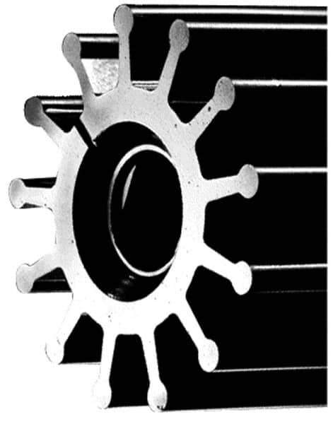 Jabsco - Impeller - Viton Repair Part - Contains 1 Viton Impeller, For Use with Jabsco Model # 30510-4001 Stainless Steel Flexible Impeller Pump - USA Tool & Supply